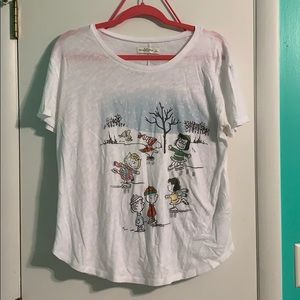 Peanuts Winter/Christmas T-Shirt